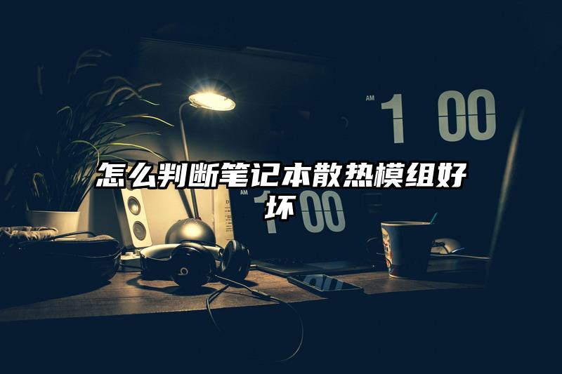 怎么判断笔记本散热模组好坏