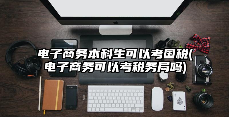 电子商务本科生可以考国税(电子商务可以考税务局吗)