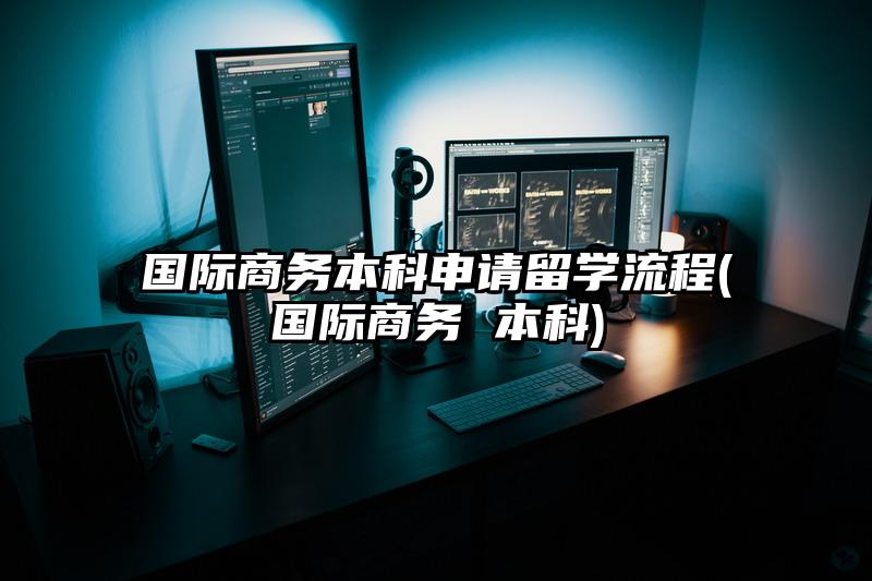 国际商务本科申请留学流程(国际商务 本科)