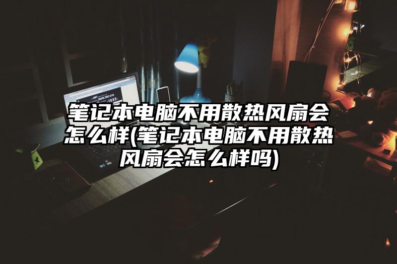 笔记本电脑不用散热风扇会怎么样(笔记本电脑不用散热风扇会怎么样吗)