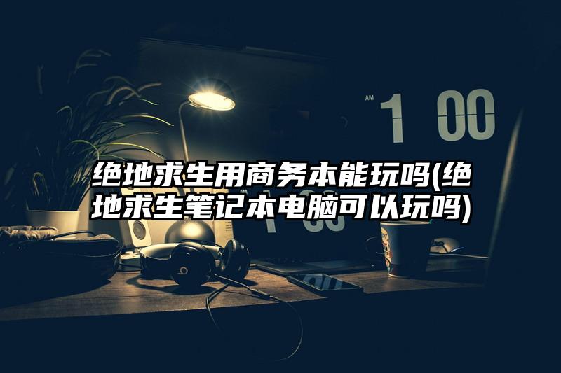 绝地求生用商务本能玩吗(绝地求生笔记本电脑可以玩吗)