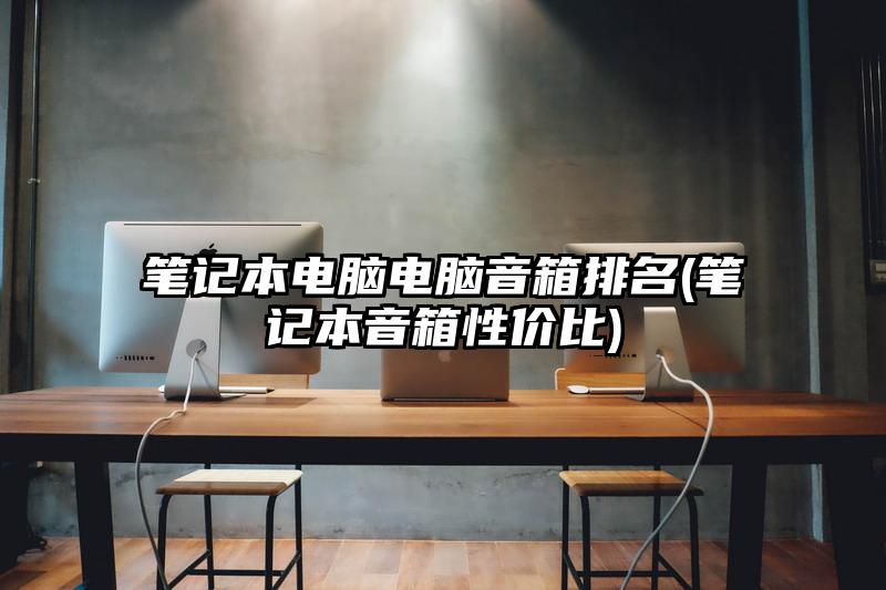 笔记本电脑电脑音箱排名(笔记本音箱性价比)