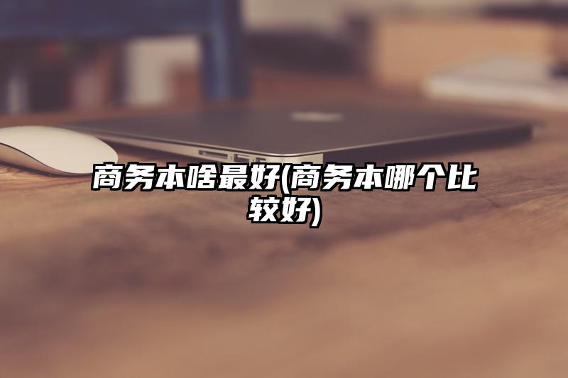商务本啥最好(商务本哪个比较好)