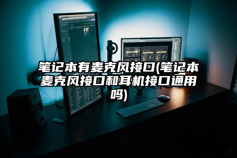 笔记本有麦克风接口(笔记本麦克风接口和耳机接口通用吗)