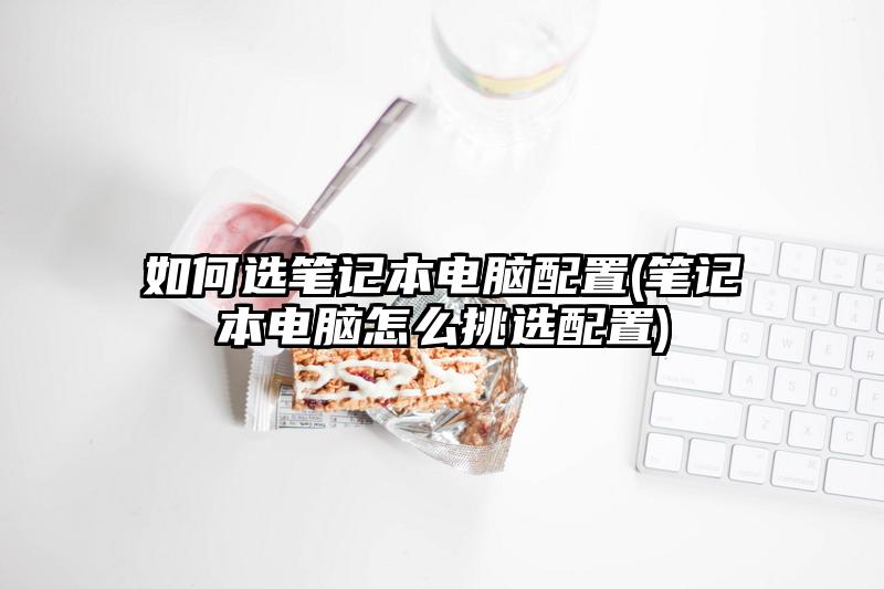 如何选笔记本电脑配置(笔记本电脑怎么挑选配置)