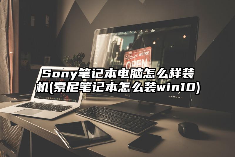 Sony笔记本电脑怎么样装机(索尼笔记本怎么装win10)