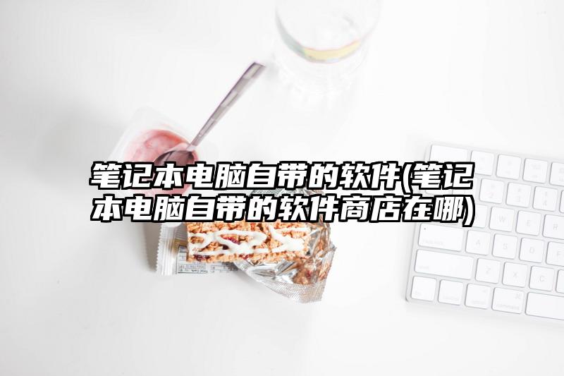 笔记本电脑自带的软件(笔记本电脑自带的软件商店在哪)