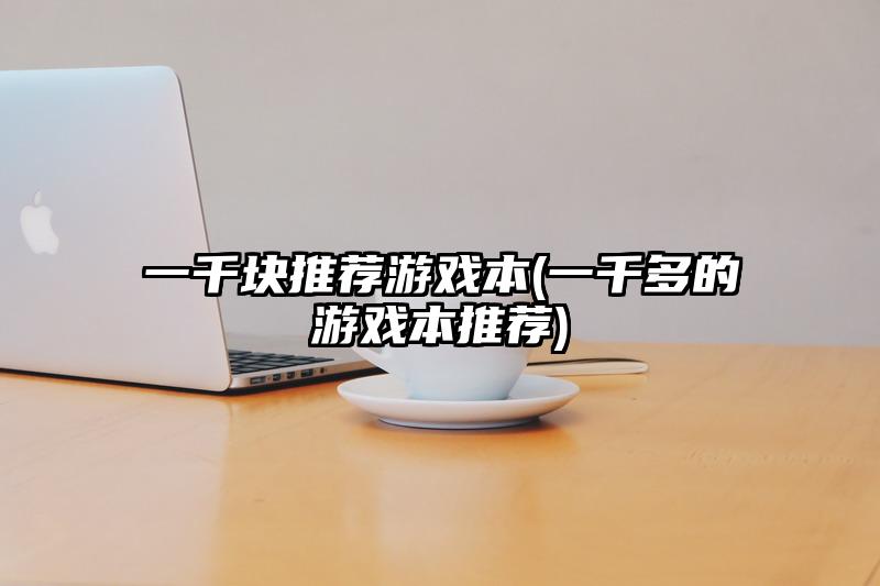 一千块推荐游戏本(一千多的游戏本推荐)