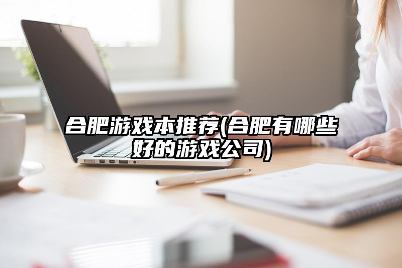 合肥游戏本推荐(合肥有哪些好的游戏公司)