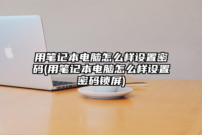 用笔记本电脑怎么样设置密码(用笔记本电脑怎么样设置密码锁屏)