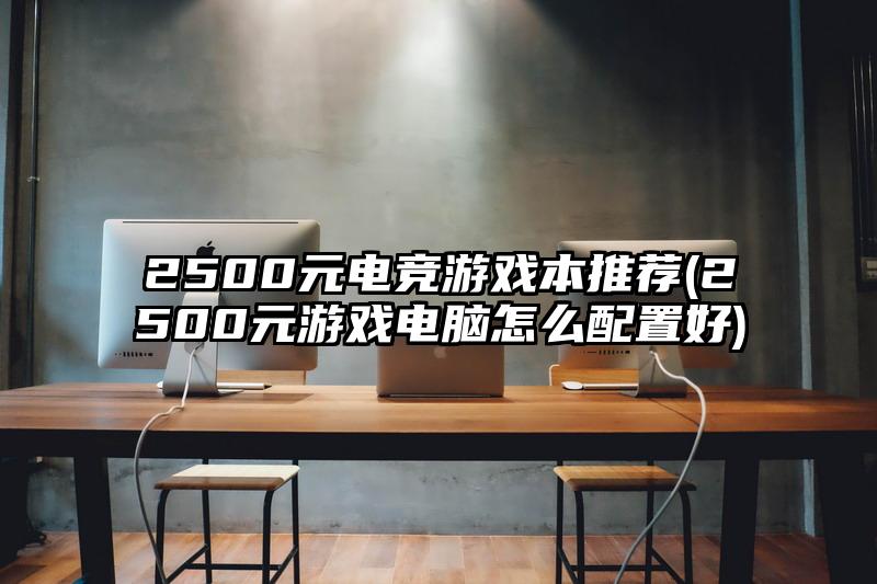 2500元电竞游戏本推荐(2500元游戏电脑怎么配置好)
