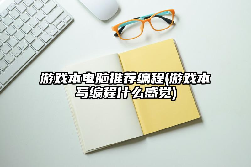 游戏本电脑推荐编程(游戏本写编程什么感觉)