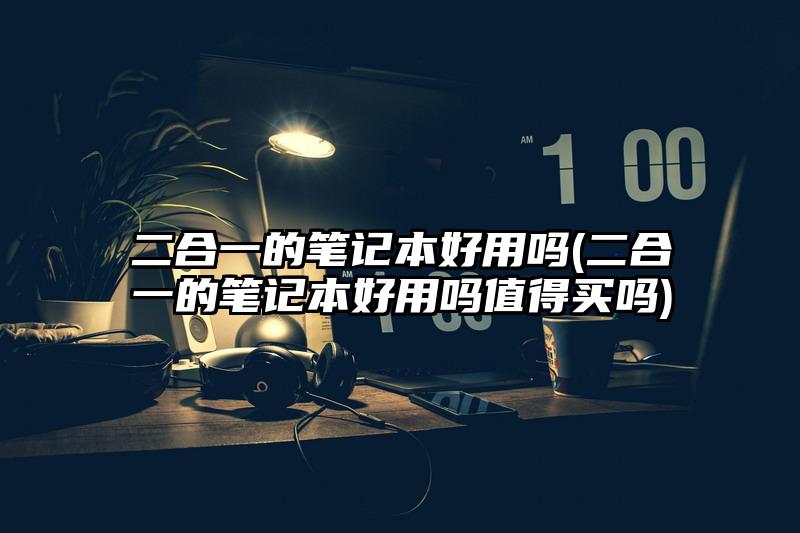 二合一的笔记本好用吗(二合一的笔记本好用吗值得买吗)