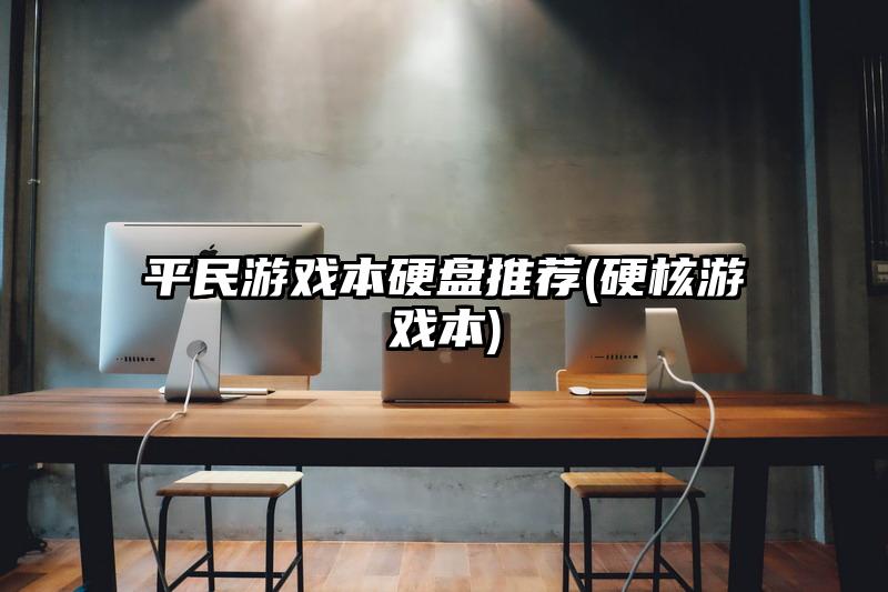 平民游戏本硬盘推荐(硬核游戏本)