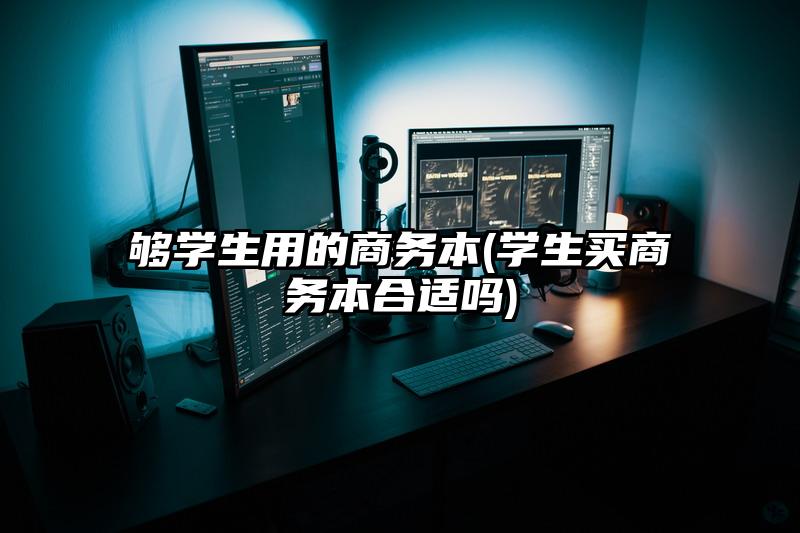 够学生用的商务本(学生买商务本合适吗)