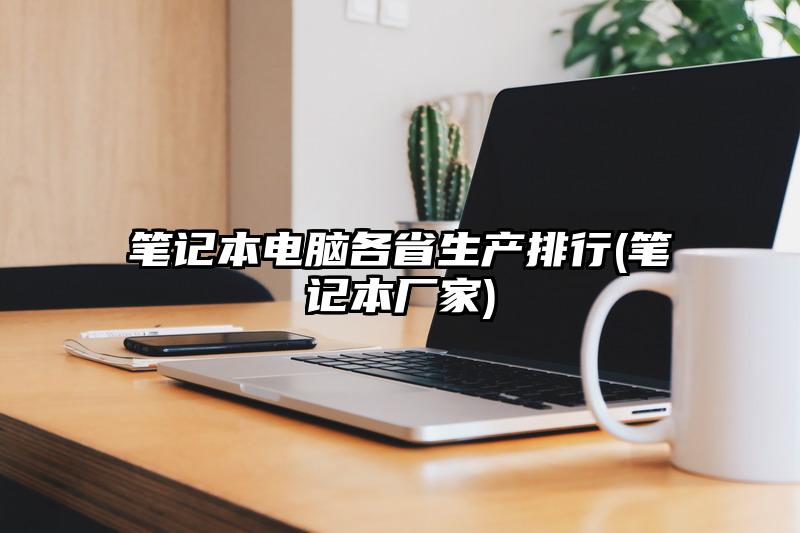 笔记本电脑各省生产排行(笔记本厂家)